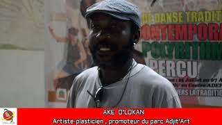 Togo Ake Olokan , Artiste-Plasticien Promoteur Du Parc Adjitart Se Prononce Sur Le Stage Miadenou