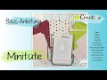 Grundanleitung | Minitüte | Art.Nr- 00491 Tutorial für Verpackung von ATC's mit Stanzen