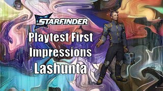 Starfinder 2e, Lashunta First Look