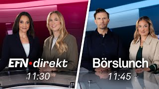 EFN direkt och Börslunch 19 april