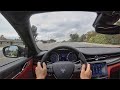 2020 Maserati Quattroporte GTS GranSport POV Test Drive (3D Audio)(ASMR)