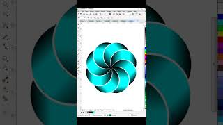 Creative Design in CorelDraw| #shorts #coreldraw #design @tausifeduworld