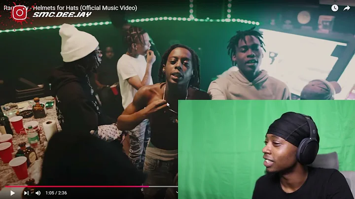 HE UNLOCKED A NEW FLOW !!! Raq baby - Helmets for Hats (Official Music Video) | Reaction