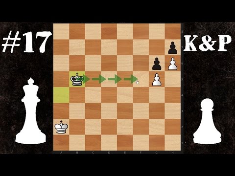 MUST KNOW Classic 3 Pawn Vs. 3 Pawn Chess Ending - Part 17 of 136 - King & Pawn