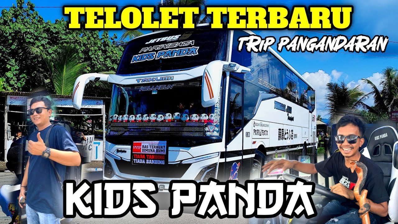 Telolet Terbaru Kids Panda Tunggal Jaya Trip Pangandaran Duet Mesra Papih Agung & A Fakih