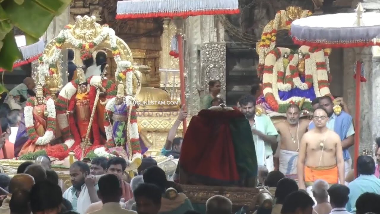 Periodical Seva Inside Tirumala Sri Venkateswara Swamy Enthralls Devotees