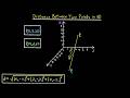 Distance between two points in 3D space