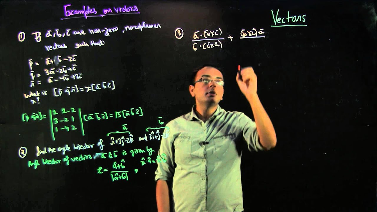 Lecture 08 Vectors Advanced Problem Solving - YouTube