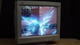 Valorant on a ViewSonic P810 CRT Monitor