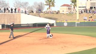 LSU Softball Sweeps Arkansas