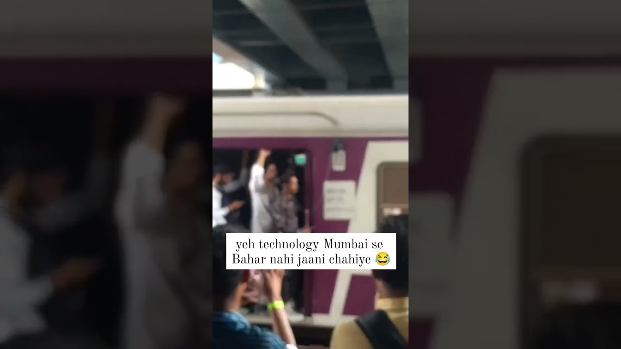 Mumbai Local Train Stunts Funny