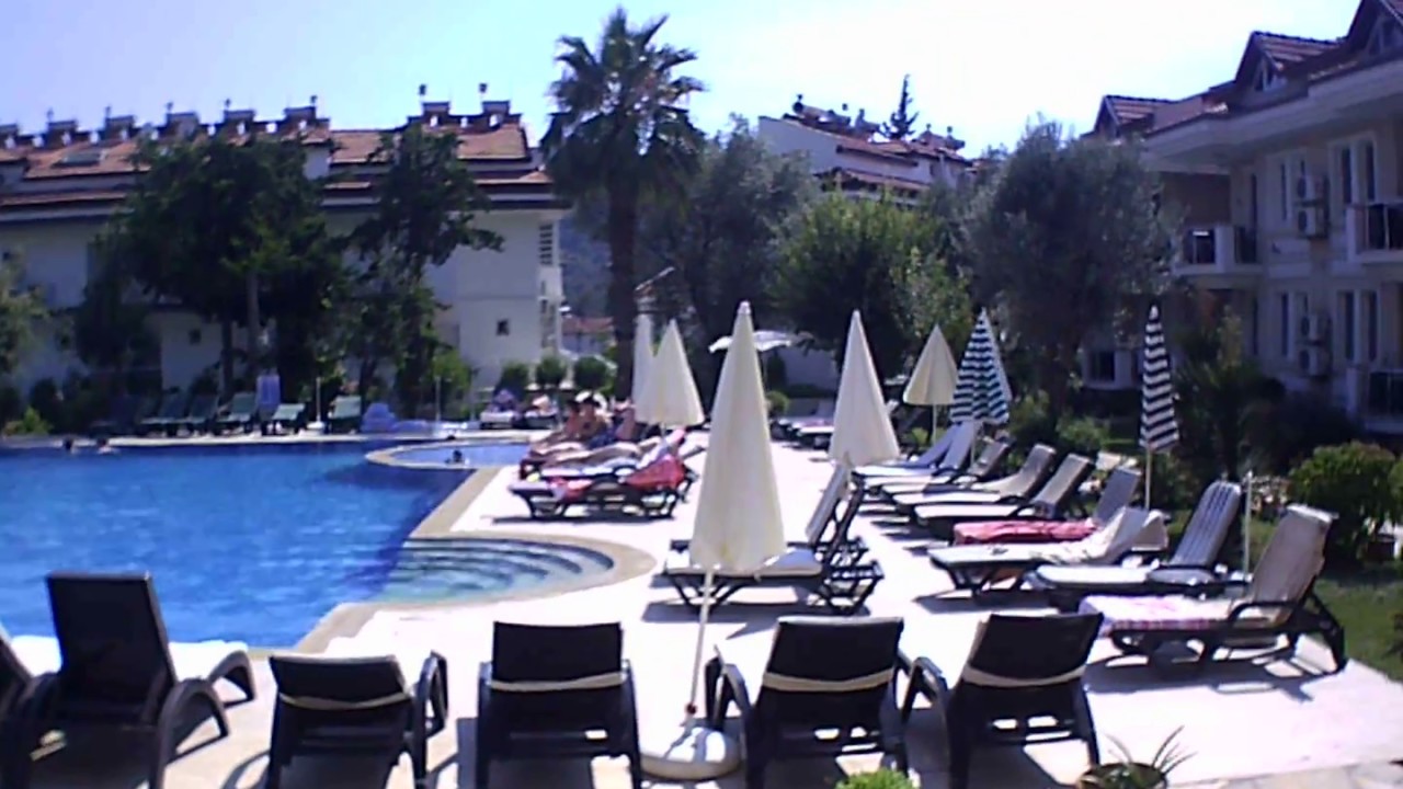 Evergreen apartments Hisaronu YouTube