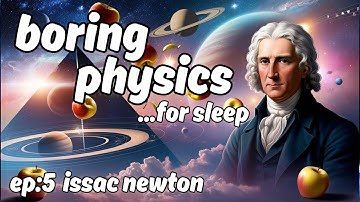 Boring Physics For Sleep - EP: 5 Isaac Newton (2 Hours)