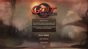 A Dark Souls like with Procedural Generation?! YES! – Guilt The Deathless Demo 2022 – #01