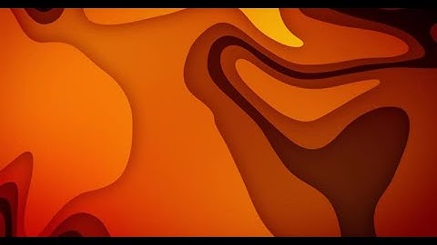 Orange Flow Shape Background | Motion Graphics template - Envato elements