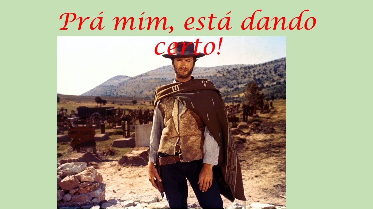 Pra mim, está dando certo! - YouTube