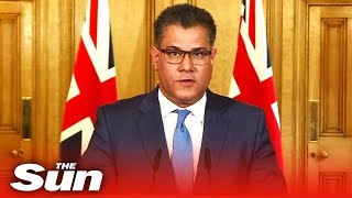 Alok Sharma and government officials give coronavirus daily briefing - Replay