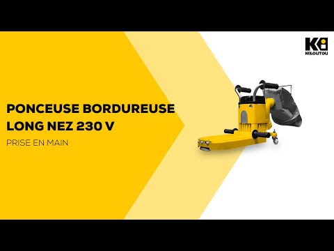 Comment Utiliser La Ponceuse Bordureuse Long Nez 230 V Kiloutou Youtube