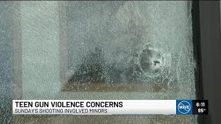 Weekend shootings raise gun concerns in teens
