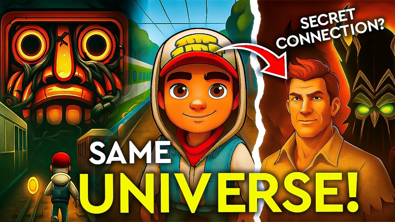 Subway Surfer & Temple Run Same World?(Dark Theory)