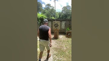 SOG Fasthawk Tomahawk thrown in the board in the Playground