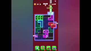 Sand blocks drop puzzle level 159 gameplay walkthrough solution
