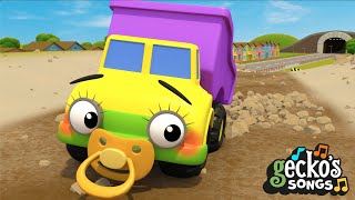 5 Little Trucks Song | Nursery Rhymes \& Kids Songs | Gecko's Garage | Truck Songs For Children