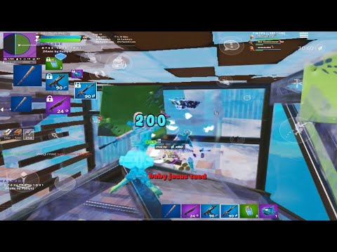 The BEST FORTNITE MOBILE Player in Chapter 4 Season 1? | iPad Pro 120FPS