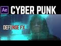 046.超かっこいい！サイバーパンク！！ディフェンスエフェクト！【AfterEffects】