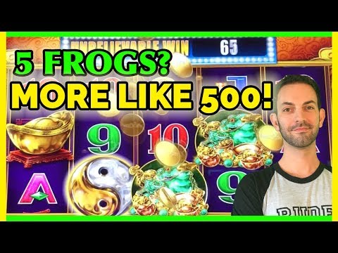5 Frogs? 🐸More Like 500! 🎰LINE IT UP, I'm Feelin' Froggy! 😏 #BCSlots