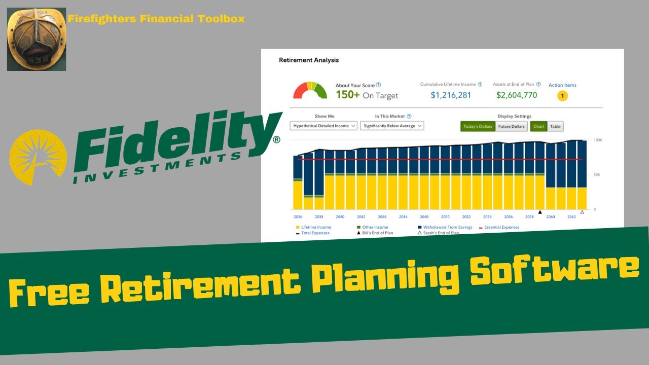 Fidelity FREE Retirement Planning Software YouTube