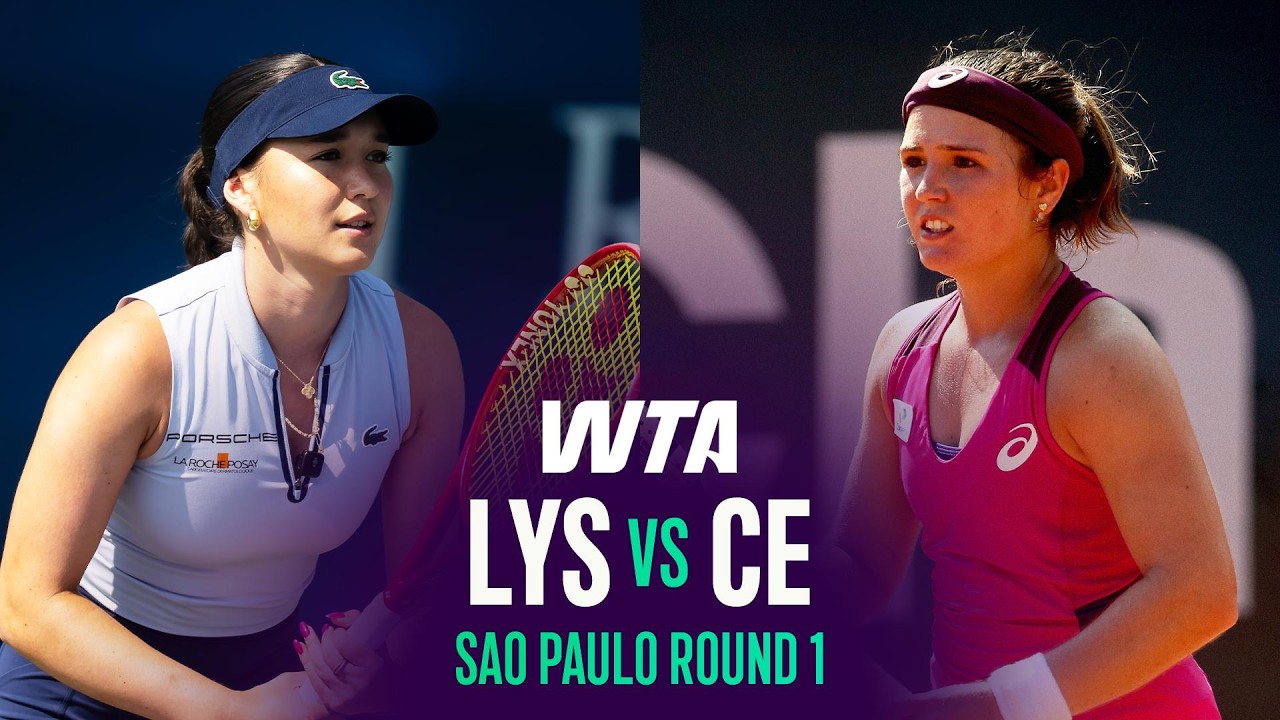 Eva Lys vs. Gabriela Ce | 2026 Sao Paulo Round 1 | WTA Match Highlights