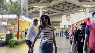 Rohit Sharma, Shilpa Shetty, Kajal Aggarwal & Other Celebs Spotted At Airport