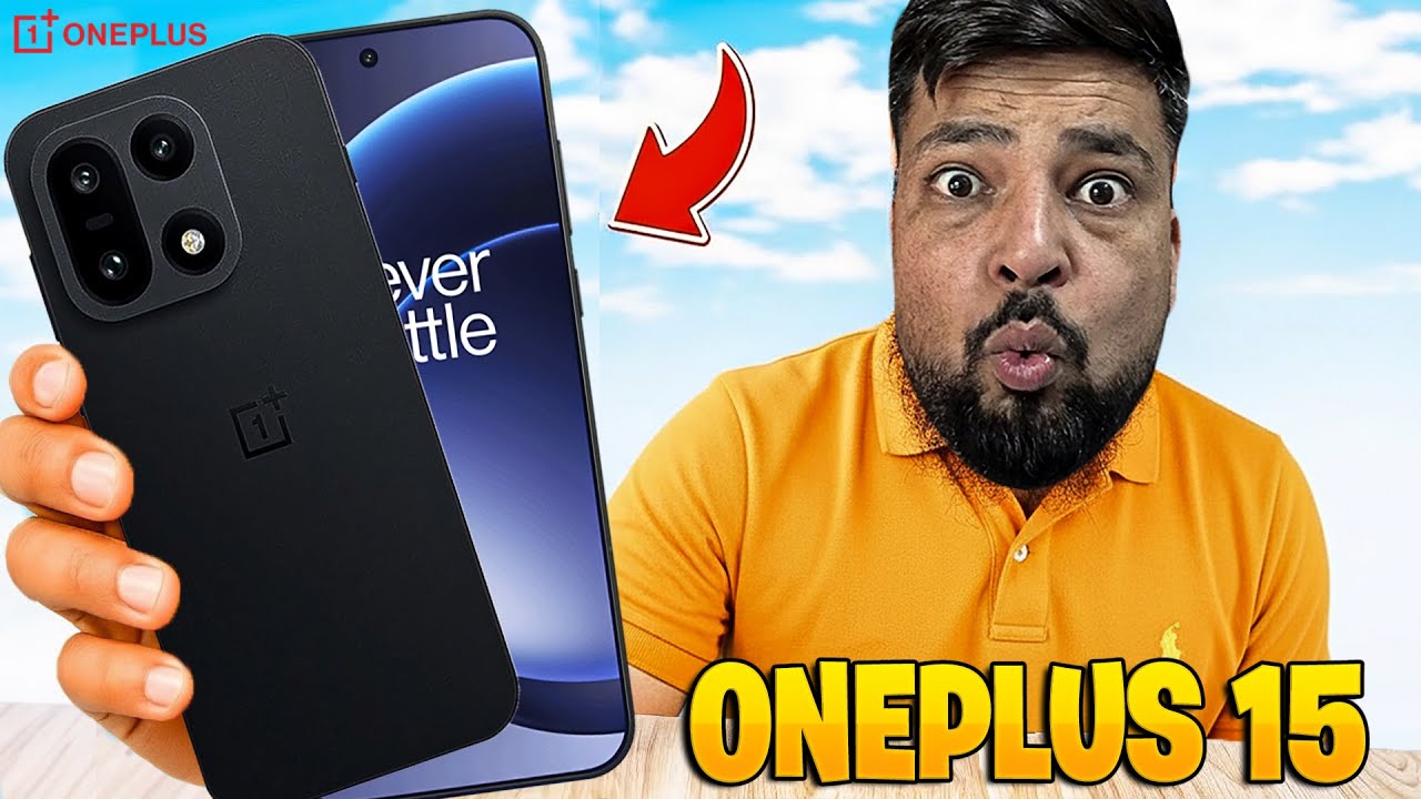 Finally!! OnePlus 15 Is Here With 165 FPS 😱 | SnapDragon 8 Elite Gen 5