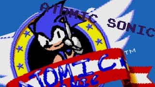 ATOMIC SONIC || Sonic ROM hack Gameplay