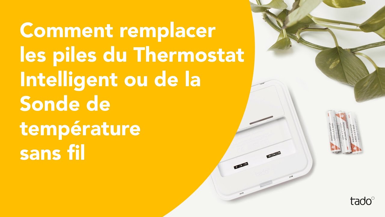 Comment Faire Fonctionner Un Thermotat à Piles
