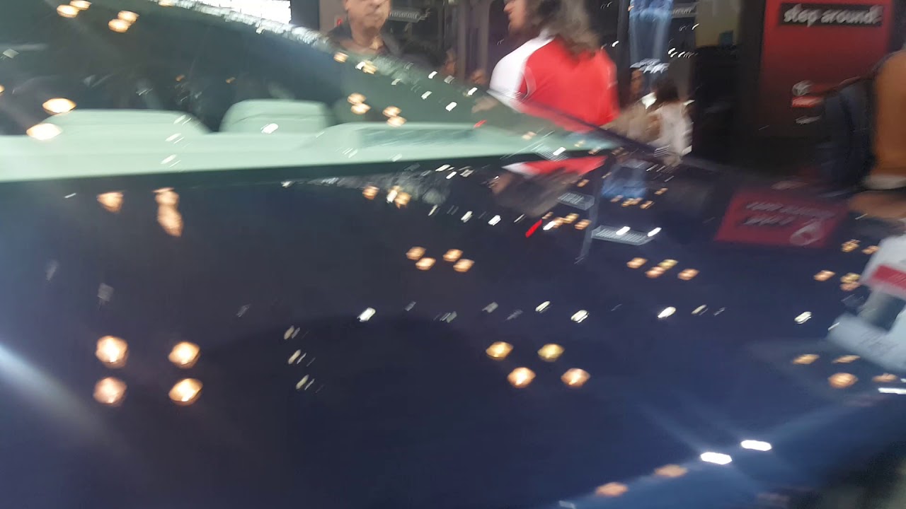 car demostrostration at thecarshowat Javitcenter