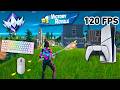 Fortnite Unreal Ranked Reload On PS5 Slim Keyboard 