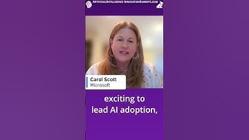 Carol Scott from Microsoft invites you the AI Innovation Summit
