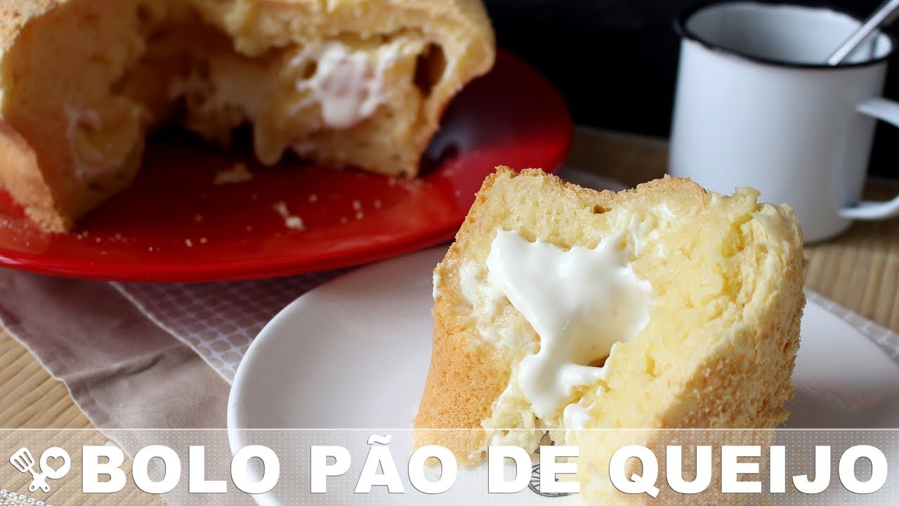 Bolo Pao De Queijo Recheado Com Catupiry Youtube