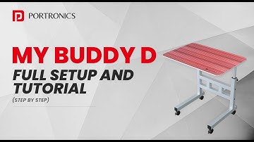 Portronics My Buddy D Table | Step-by-Step Assembly
