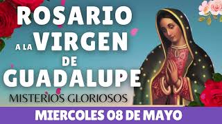 ✅SANTO ROSARIO A LA VIRGEN DE GUADALUPE HOY MIERCOLES   08 DE MAYO FE  Catolica oficial