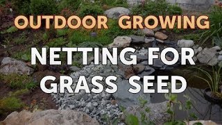 Netting for Grass Seed