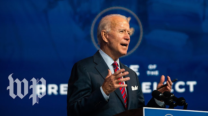 WATCH: Biden delivers remarks on presidential transition