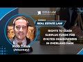 Rights To Claim Surplus Funds For Evicted Homeowners In Overland Park