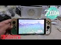 The Legend Of Zelda: Tears of the Kingdom Limited Edition Switch OLED Unboxing and Gameplay