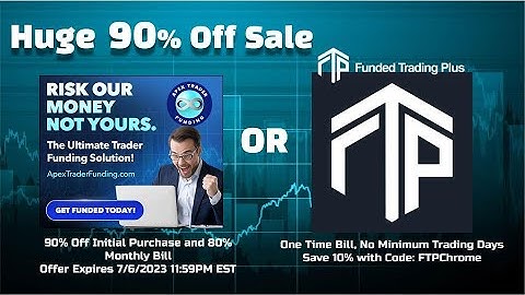 90% Off Prop Firm Sale!
