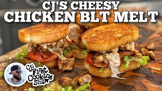 CJ's Cheesy Chicken BLT Melt | Blackstone Griddles