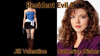 Characters and Voice Actors - Resident Evil 3