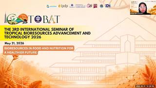Famous Parallel Session 2 Room 4 ISOTOBAT 2026 (Bioresources in Food and Nutrition for a ...) - 21 May 2026 Net Worth